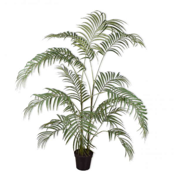 Zijden palm groen 180 cm