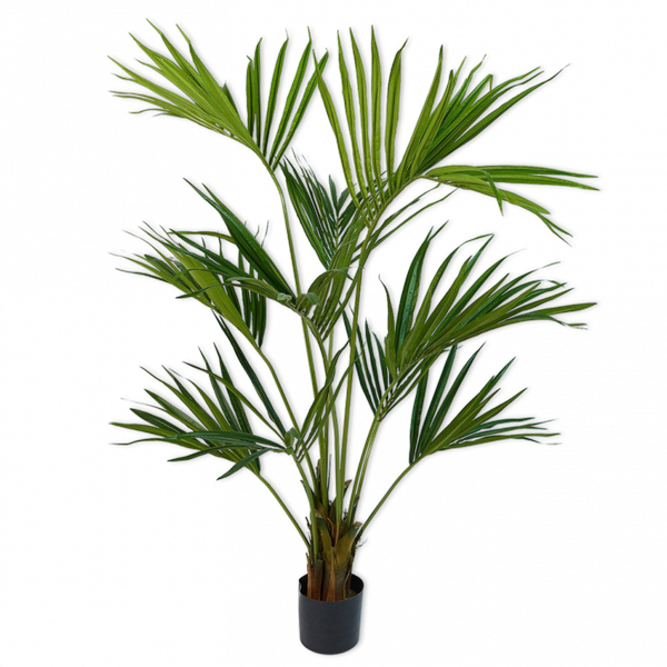 Zijde groene palm 150 cm